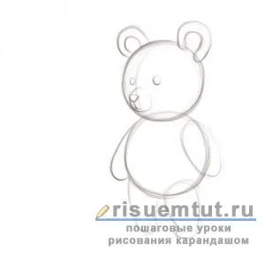 Як намалювати плюшевого ведмедика олівцем поетапно - малюємо тут (плюшевого) Як намалювати плюшевого ведмедика олівцем поетапно - малюємо тут