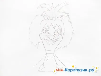 Як намалювати лізу з Барбоскіних поетапно олівцем (лізу) Як намалювати лізу з Барбоскіних поетапно олівцем