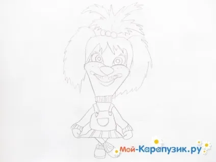 Як намалювати лізу з Барбоскіних поетапно олівцем (олівцем) Як намалювати лізу з Барбоскіних поетапно олівцем