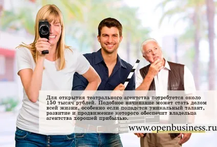 Як відкрити театральне агентство