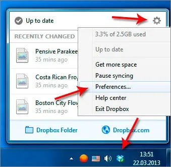 Dropbox установка, реєстрація, настройка і робота (реєстрація в dropbox) Dropbox установка, реєстрація, настройка і робота