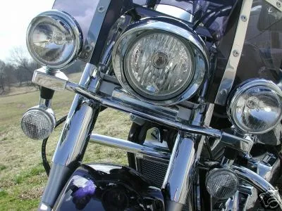 Додаткове світло на мотоцикл все про мото