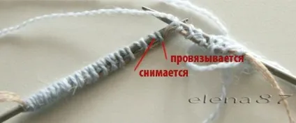 Подвійна гумка спицями по колу техніка в'язання для початківців (подвійна) Подвійна гумка спицями по колу техніка в'язання для початківців