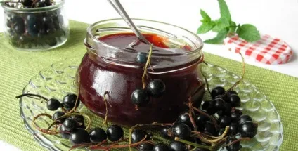 Джем з чорної смородини - рецепти приготування на зиму (приготування) Джем з чорної смородини - рецепти приготування на зиму