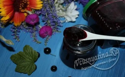 Джем з чорної смородини на зиму покрокова інструкція (смородини) Джем з чорної смородини на зиму покрокова інструкція