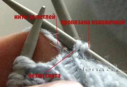 Подвійна гумка спицями по колу техніка в'язання для початківців (спицями) Подвійна гумка спицями по колу техніка в'язання для початківців