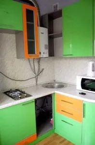 Як заховати газову колонку (газової колонки повинен) Як заховати газову колонку