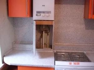 Як заховати газову колонку (заховати) Як заховати газову колонку