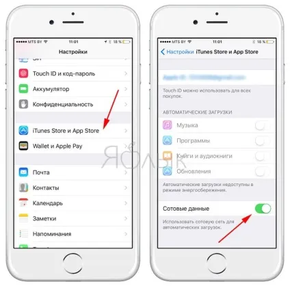 Як зменшити витрату мобільного трафіку на iphone (інструкції) Як зменшити витрату мобільного трафіку на iphone