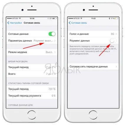 Як зменшити витрату мобільного трафіку на iphone (iphone) Як зменшити витрату мобільного трафіку на iphone