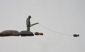 Картини з плоскою гальки (звичайної морської гальки) Картини з плоскою гальки