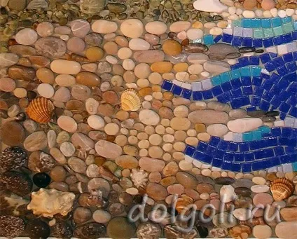 Картина з каменів, морських черепашок і мозаїки своїми руками (своїми) Картина з каменів, морських черепашок і мозаїки своїми руками