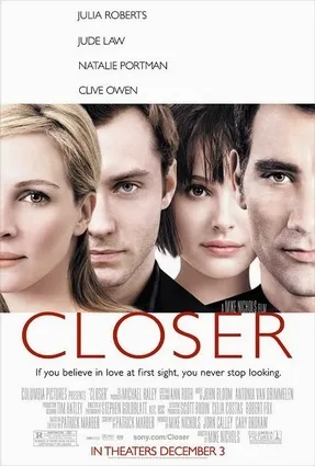 Кіноман - фільм - близькість (closer) (вірите любов першого) Кіноман - фільм - близькість (closer)