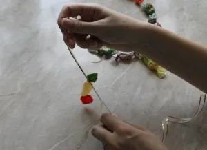 Костюм цукерки своїми руками
