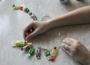 Костюм цукерки своїми руками