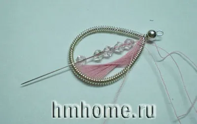 Красиві сережки в техніці - ганутель, мк, рукоділля ( «хвостик» довжиною орієнтовно спіралі) Красиві сережки в техніці - ганутель, мк, рукоділля
