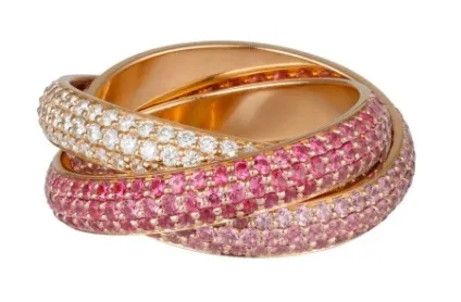 Кільце trinity (52 фото) потрійне кільце в стилі cartier, його особливості та історія (стилі) Кільце trinity (52 фото) потрійне кільце в стилі cartier, його особливості та історія