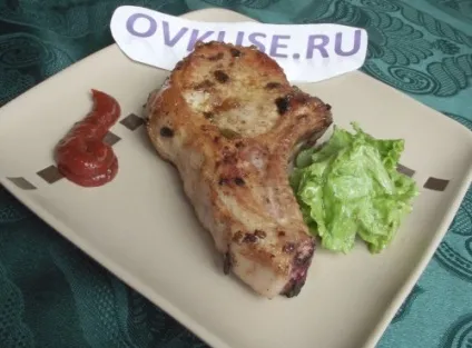 Котлета на кісточці, рецепт приготування з фото (котлета на кісточці рецепт) Котлета на кісточці, рецепт приготування з фото