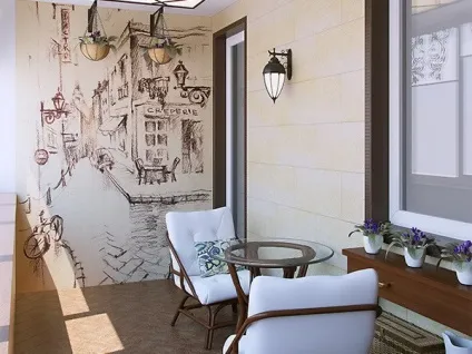 Красива оздоблення балконів і лоджій фото (фото) Красива оздоблення балконів і лоджій фото