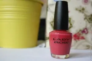 Лак для нігтів lady rose швидковисихаючий і без ацетону