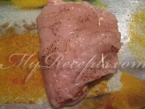 Куряче філе, фаршироване грибами (філе) Куряче філе, фаршироване грибами