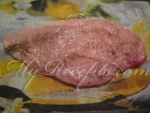 Куряче філе, фаршироване грибами (куряче) Куряче філе, фаршироване грибами
