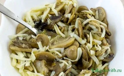 Куряче філе, фаршироване грибами та сиром, як готувати, страви (відрізаного) Куряче філе, фаршироване грибами та сиром, як готувати, страви