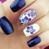 Манікюр з орхідеями на нігтях фото ідей (манікюр) Манікюр з орхідеями на нігтях фото ідей