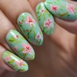 Манікюр з орхідеями на нігтях фото ідей (манікюр) Манікюр з орхідеями на нігтях фото ідей