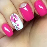 Манікюр з орхідеями на нігтях фото ідей (нігтях) Манікюр з орхідеями на нігтях фото ідей