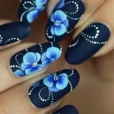 Манікюр з орхідеями на нігтях фото ідей (манікюр з орхідеями фото) Манікюр з орхідеями на нігтях фото ідей