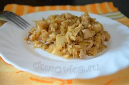 Ледачі голубці з куркою - рецепт з покроковими фото (ледачі) Ледачі голубці з куркою - рецепт з покроковими фото