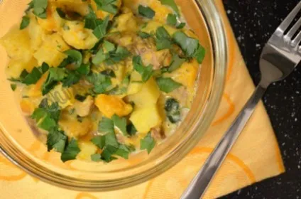 Ледачі голубці з куркою - рецепт з покроковими фото (ледачі) Ледачі голубці з куркою - рецепт з покроковими фото