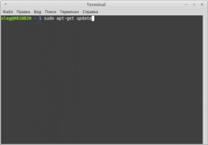 Linux mint mate після установки