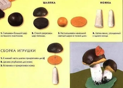 Ліплення на тему «гриби» в середній групі конспект заняття, виготовлення кошики, мухомора, ягід фото (ліплення) Ліплення на тему «гриби» в середній групі конспект заняття, виготовлення кошики, мухомора, ягід фото