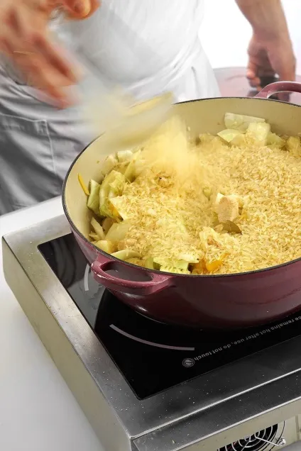 Ледачі голубці з куркою - рецепт c відео - основні блюда (порцій порцій порцій) Ледачі голубці з куркою - рецепт c відео - основні блюда
