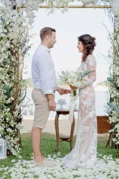 Мрія на березі океану весілля євгенія і Олександри - the bride (весілля) Мрія на березі океану весілля євгенія і Олександри - the bride