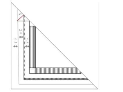 Обробка краю серветки за допомогою мережки (краю) Обробка краю серветки за допомогою мережки