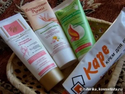 Черговий огляд кремів для рук (кремів) Черговий огляд кремів для рук
