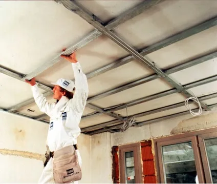 Решетування для гіпсокартону своїми руками (гіпсокартон лати зробити) Решетування для гіпсокартону своїми руками