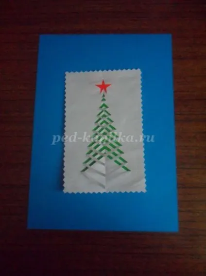 Листівка до Різдва своїми руками