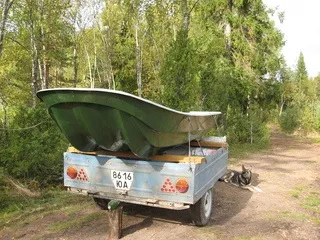 Переробка автомобільного причепа в причіп під човен (багато фоток і відео) - популярне зброю (човен) Переробка автомобільного причепа в причіп під човен (багато фоток і відео) - популярне зброю
