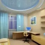 Стелі в дитячій кімнаті своїми руками дизайн для хлопчиків і дівчаток, натяжна блакитний і кольоровий (своїми) Стелі в дитячій кімнаті своїми руками дизайн для хлопчиків і дівчаток, натяжна блакитний і кольоровий