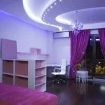 Стелі в дитячій кімнаті своїми руками дизайн для хлопчиків і дівчаток, натяжна блакитний і кольоровий (дитячої) Стелі в дитячій кімнаті своїми руками дизайн для хлопчиків і дівчаток, натяжна блакитний і кольоровий