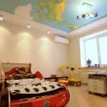 Стелі в дитячій кімнаті своїми руками дизайн для хлопчиків і дівчаток, натяжна блакитний і кольоровий (своїми) Стелі в дитячій кімнаті своїми руками дизайн для хлопчиків і дівчаток, натяжна блакитний і кольоровий