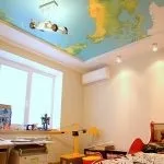 Стелі в дитячій кімнаті своїми руками дизайн для хлопчиків і дівчаток, натяжна блакитний і кольоровий (кімнаті) Стелі в дитячій кімнаті своїми руками дизайн для хлопчиків і дівчаток, натяжна блакитний і кольоровий