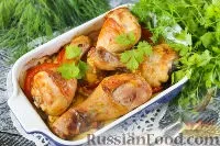 Рецепт курячі гомілки, запечені з картоплею на (паприка мелена) Рецепт курячі гомілки, запечені з картоплею на