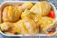 Рецепт курячі гомілки, запечені з картоплею на (запечені) Рецепт курячі гомілки, запечені з картоплею на