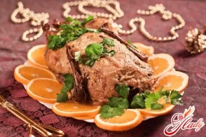 Рецепт качка з апельсинами