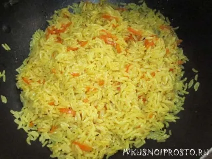 Рис на сковороді - покроковий рецепт з фото, і смачно і просто